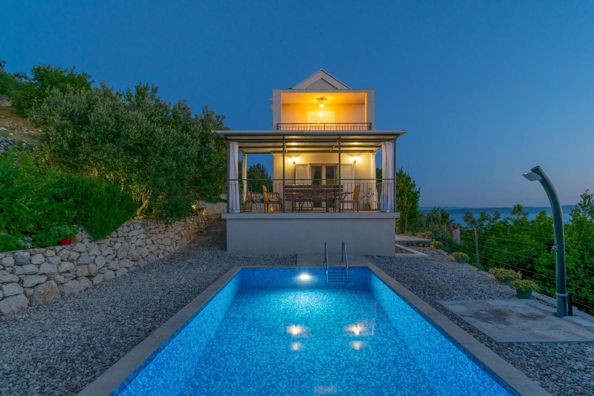 Villa With Sea View Podgora Luaran gambar