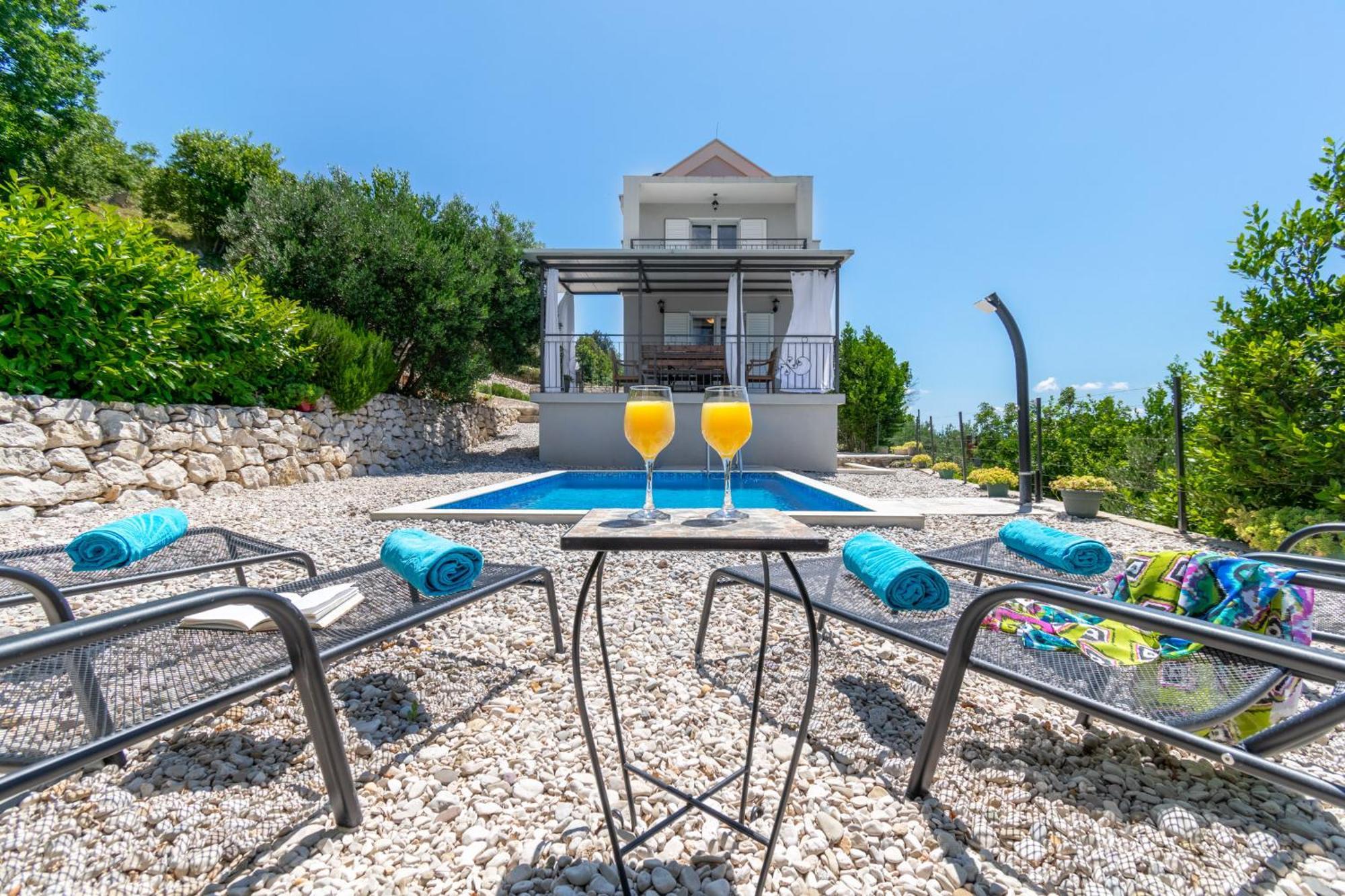 Villa With Sea View Podgora Luaran gambar